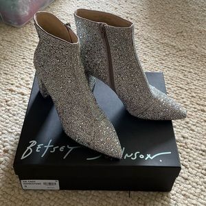 Betsey Johnson rhinestone ‘Cady’ bootie